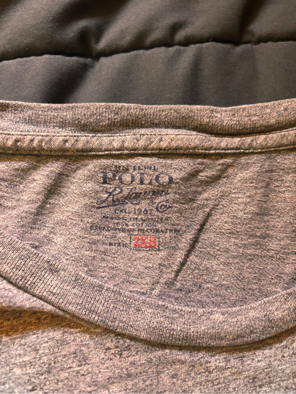 Polo by Ralph Lauren Gray Heather Crewneck Sweater